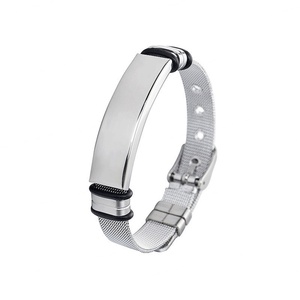 Custom <b>Men</b> Bracelet Luxury Non Tarnish Christian 316l Stainless Steel Bracelet Bars to Engrave Bible Verse Bracelet for <b>Men</b> - Product Image 6
