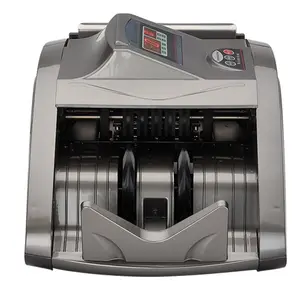 Mesin penghitung tagihan FJ-06D l portabel, mesin penghitung uang kertas LED untuk mata uang multinasional
