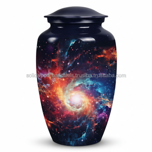 Urnas de cremación funeraria de latón superventas de calidad superior al por mayor de último diseño para cenizas humanas adultas - Product Image 1