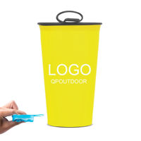 Gobelet pliable en TPU, gobelet à eau pliable, réutilisable, portable pour la course à pied et les voyages