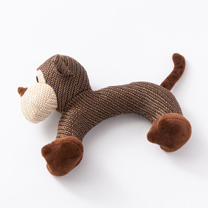 Fabbrica a buon mercato grossista nuovo lino peluche tessuto giocattolo cane gatto <span class=keywords><strong>squeaker</strong></span> giocattolo da masticare - Product Image 1