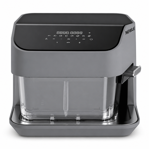 Vente en gros NOUVEAU Friteuse à <span class=keywords><strong>air</strong></span> NEWLE 8L avec <span class=keywords><strong>pot</strong></span> en verre pour la famille - Product Image 2