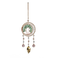 Pendentif en cristal artisanal Arbre de Vie en améthyste, best-seller de Lianyungang, idéal pour toutes les occasions, vente en gros en Chine