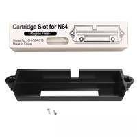 Pièces de réparation pour console Nintendo 64 : Emplacement pour cartouche et plateau pour manette N64 avec boîte d'emballage