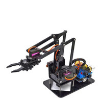 Kit de bras robotique de bureau miniature 4DOF Robotlinking pour Arduino, bras robotique éducatif