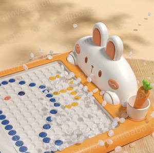 幼教宝宝焦点协调练习新款儿童磁笔绘图板兔动珠玩具 - Product Image 2