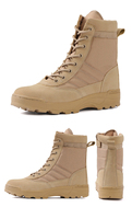 Bottes tactiques moins chères pour hommes pour le sport, la randonnée, la chasse, l'escalade, le tir, le voyage, bottes d'extérieur de couleur unie