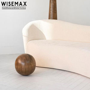 WISEMAX MUEBLES Venta caliente muebles de sala de estar sofás de tela respaldo largo sofá silla hogar centro comercial Hotel recepción sofá de ocio - Product Image 4