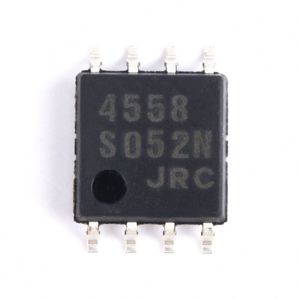 Amplificador Operacional Dual NJM4558M-TE1 SOP-8 Original a Bajo Precio, Circuito Integrado de Doble Alta Ganancia - Product Image 1
