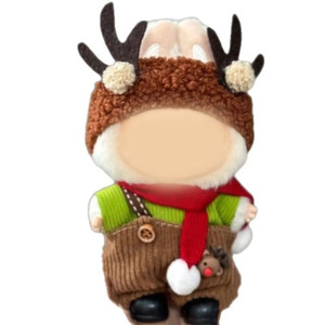 Poupée One Two Three Generations Wearable Christmas Suit Mini Toy Vêtements en coton polyester de haute qualité pour Gazi Sister - Product Image 5