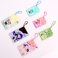 Porte-clés en chocolat personnalisé, design sur mesure, breloque sac en forme de fausse nourriture Kawaii, pendentif mignon pour sac à dos, cadeau pour elle, cadeau de fête, en gros