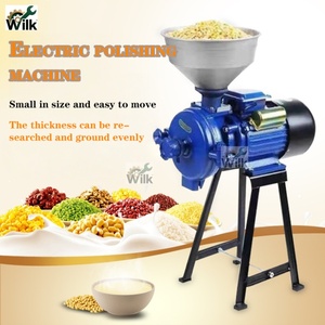 เครื่องบดเมล็ดพืช WILK คุณภาพเยี่ยม 220V 2000W/3000W 60-80กก./ชม. เครื่องบดและกะเทาะเปลือกเมล็ดพืช เครื่องบดแป้งละเอียด พร้อมมอเตอร์ - Product Image 2