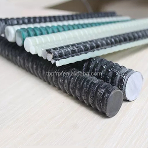 Fiberglass Rebar Gfrp Rod Threaded Frp Rebar For Concrete Reinforcement And Bridge Construction - Product Image 5