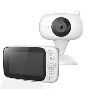 बच्चे की निगरानी रिमोट Suppliers-थोक 4.3 इंच दो तरीके ऑडियो बच्चे कॉल स्मार्ट रिमोट के साथ कुंडा वायरलेस बच्चे की निगरानी कैमरा और प्रदर्शन