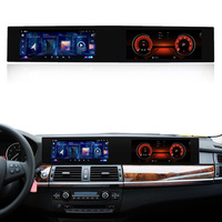 Autoradio de Voiture Amélioré à Double Écran 21'' Tactile avec Navigation pour BMW X5 E70 X6 E71 Affichage Android