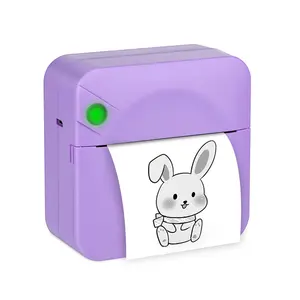 New Products 2024 Inkless Notes Printer Mini Imprimante Portable Mini Sticker Smart Pocket Thermal Printer For Ios Android