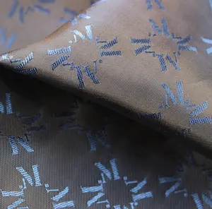 Hochwertiges Custom Design 100 Polyester Jacquard Anzug Futters toff für Tasche, Mantel, Kleid
