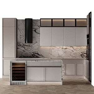 Meuble de <span class=keywords><strong>Cuisine</strong></span> luxueux et pastoral, pour <span class=keywords><strong>Cuisine</strong></span> centrale avec Ilot, Bar, Style Island, moderne - Product Image 1