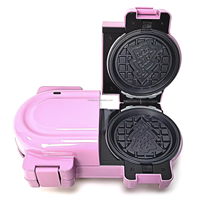 Aifa Machine à Gaufres Électrique Double Plaque Amovible 12-en-1, Mini Gaufrier et Machine à Sandwichs Popcake