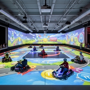 Proiettore Interattivo Go-Kart 2026 di Tendenza: Attrezzatura <span class=keywords><strong>VR</strong></span>/<span class=keywords><strong>AR</strong></span>/<span class=keywords><strong>MR</strong></span> per Karting Indoor e Drift per Centri di Intrattenimento Familiare - Product Image 5