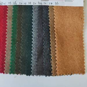 580 gam/mét 390gsm 5 Len Tất Cả Các Mùa Trọng Lượng Nhẹ Cổ Điển Đồng Bằng Melton Giá Thấp Vải Len - Product Image 5