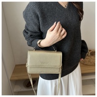 Sac à main de luxe haut de gamme pour femme, nouveau sac à bandoulière tendance à rabat, petit sac à main français