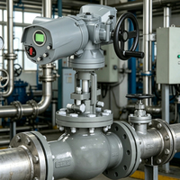 Actionneur électrique antidéflagrant ATEX multi-tours modulant, triphasé 380V, pour conditions dangereuses