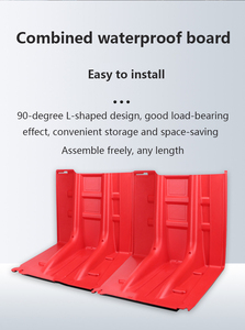 Barriera di inondazione portatile di alta qualità del produttore della cina barriera di inondazione di plastica di controllo dell'abs - Product Image 6