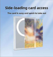 Porte-cartes magnétique pour téléphone, nouveau protège-cartes à collectionner, Pokémon, cartes sportives, PTCG, étui de protection transparent du fabricant