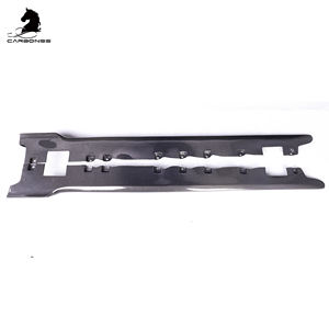 Gonna laterale in fibra di carbonio accordatura prestazioni leggero aggiornamento aerodinamico accessori sportivi per Toyota Supra A90 <span class=keywords><strong>2019</strong></span> + - Product Image 5