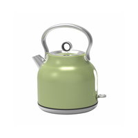 Bouilloire électrique sans fil classique en acier inoxydable avec arrêt automatique pour faire bouillir l'eau
