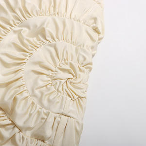 GX3303 Abito Lungo <span class=keywords><strong>da</strong></span> <span class=keywords><strong>Sera</strong></span> di Lusso per <span class=keywords><strong>Donna</strong></span>, Sexy Senza Maniche con Collo Halter e Scollo Profondo a V, Vestito Aderente con Volant - Product Image 5