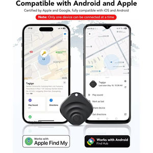 Dispositivo Inteligente Antipérdida de Doble Sistema con AirTag para Localizar Llaves de Coche, Buscar Mi Ubicación, Compatible con Bluetooth, iOS, Android, GPS, para Apple y Google - Product Image 3