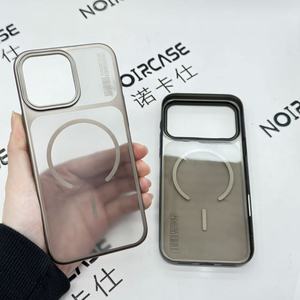Coque de télé<span class=keywords><strong>phone</strong></span> transparente mate pour iPhone 15 Pro Max, dos givré, anti-traces de doigts, protection de l'appareil photo, vente en gros - Product Image 1