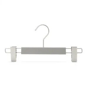 Coat and Pants Hangers Non-Slip Seamless Metal and PP Adult and Children's Clothes Rack with Laundry Underwear Rack Hanger