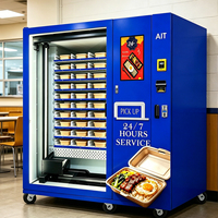 Distributeur automatique de repas chauds AIT, distributeur automatique de boîtes à lunch auto-chauffantes, appareil de chauffage des aliments pour restaurants
