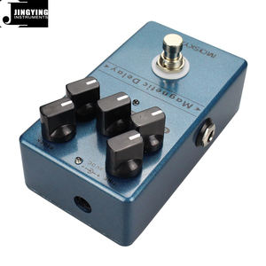 Jingying 2025 Fábrica Hand-Built Série Magnética <span class=keywords><strong>Delay</strong></span> <span class=keywords><strong>Echo</strong></span> 2-em-1 Guitarra Elétrica Baixo Efeito Pedal Peças de Guitarra & Acessórios - Product Image 5