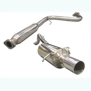 Modified Stainless Steel Performance Parts Auto Tuning Full Catback Exhaust System