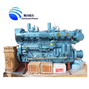 Nhà Máy Giá weichai 8170 <span class=keywords><strong>Series</strong></span> DIESEL Hàng Hải Engine600-1000HP với hộp số truyền - Product Image 1