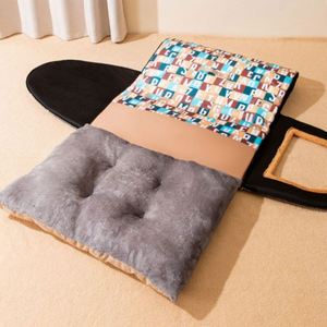 Custom Modern Luxury Pet House with Washable Orthopaedic Bed for Dogs and <b>Cats</b> Letter Pattern - Product Image 6