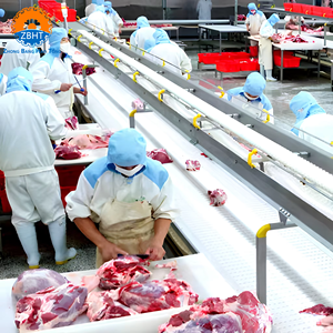 Table de désossage de carcasses en acier inoxydable, plan de travail de boucher, équipement industriel de transformation de la viande pour abattoir - Product Image 5