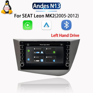 Autoradio Linux 7" con Carplay Wireless per Seat Leon 2 MK2 2005-2012, Navigazione GPS, Lettore Multimediale Video con Schermo - Product Image 2
