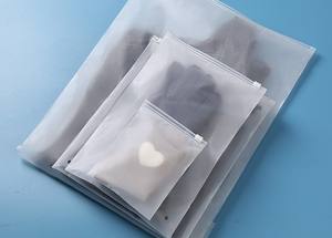 Vente en gros Sacs en plastique zip-lock auto-scellants en HDPE pour l'emballage de vêtements et de montres de supermarché-Tailles recyclables et personnalisables Couleurs - Product Image 4