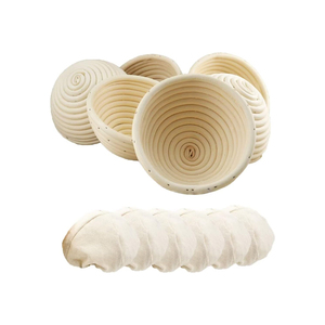 Cesta de mimbre europea para hornear pan / Cestas de almacenamiento naturales tejidas con cuerda de mimbre 2026 - Product Image 1