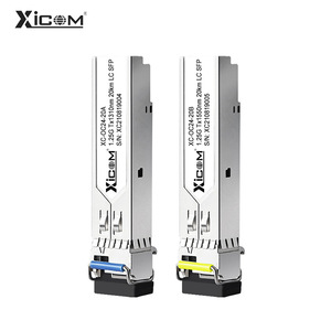 Module SFP LC à fibre unique Xicom 1,25 G 20 km pour transceiver réseau LAN filaire - Product Image 4