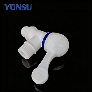 Válvula angular de plástico de 1/2 pulgada YUNSU con cartucho cerámico, adaptador para grifo de cocina, válvula angular de plástico - Product Image 5