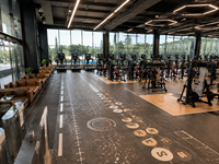 Équipement de musculation commercial MRD 600 m², ensemble complet de machines à charges libres pour l'entraînement de force, réglables, en acier de haute qualité pour la musculation