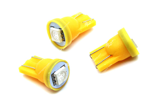 Autodragons # Ampoule LED 555 T10 192 168 194 1 SMD 5050 pour machine d'arcade et flipper, couleur ambre, AC/DC 6,3 V, sans effet fantôme - Product Image 5