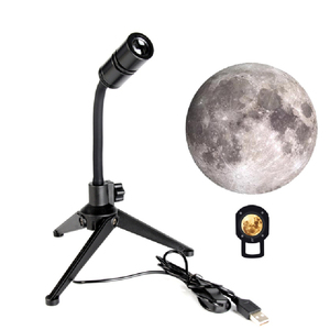 USB Earth Moon Lamp Multicolor Projector Mood Living Bedroom Night Light Room Decor Bar Atmosphere Photography <strong>Background</strong> - Product Image 6