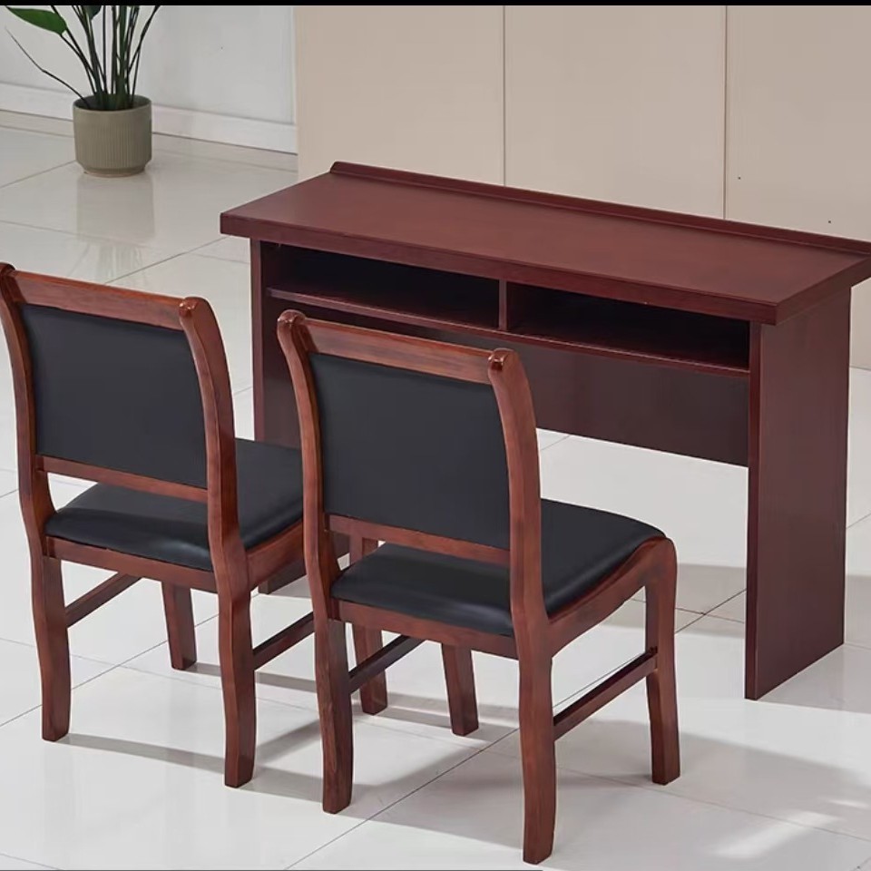 Dos sillas de alta calidad con chapa de madera premium de 1,4*40.